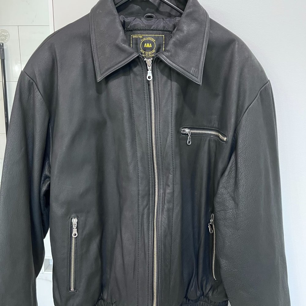 Women's XXL Leather Jacket